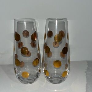 Kate Spade for Lenox Stemless Champagne Flutes